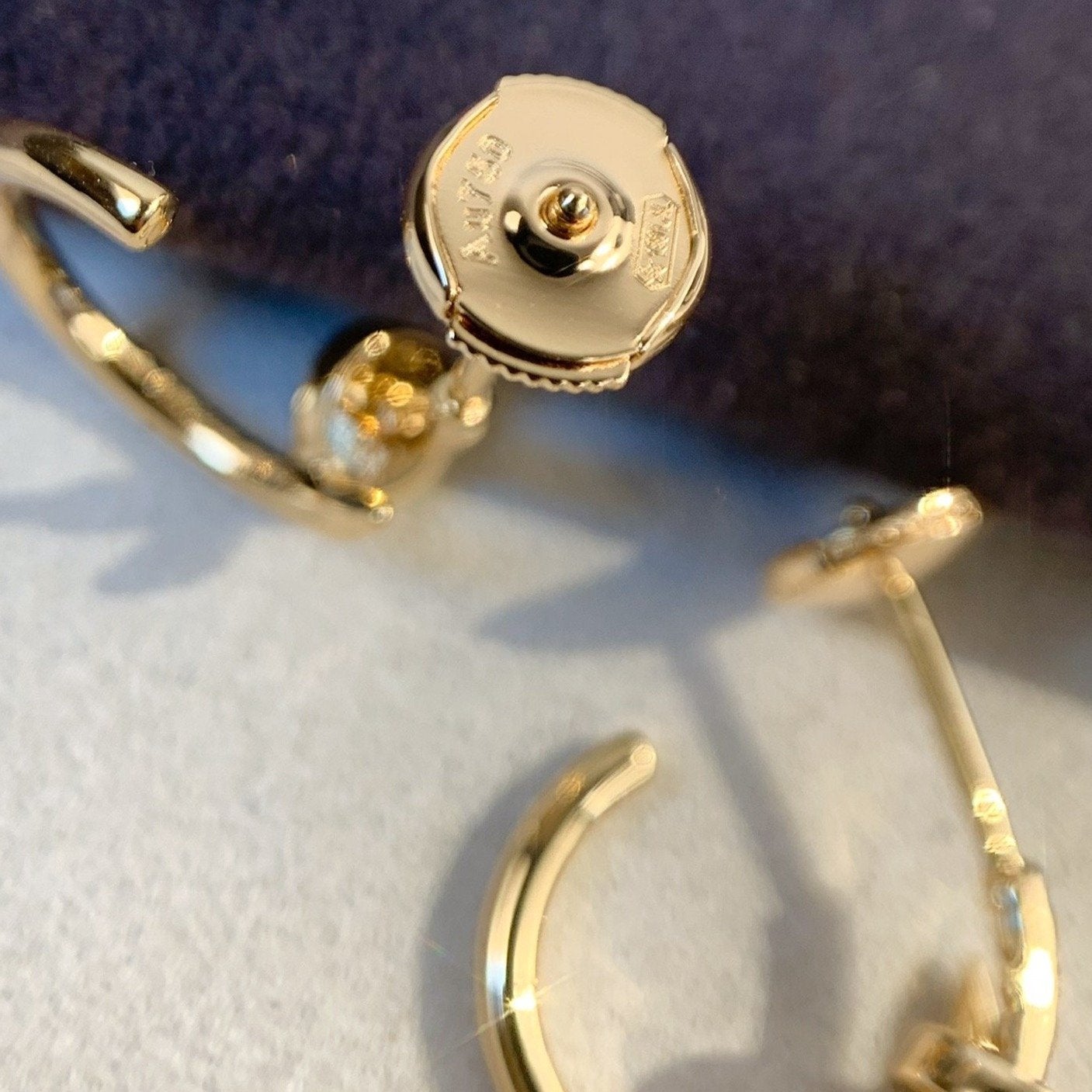 JUSTE EARRINGS ROSE GOLD