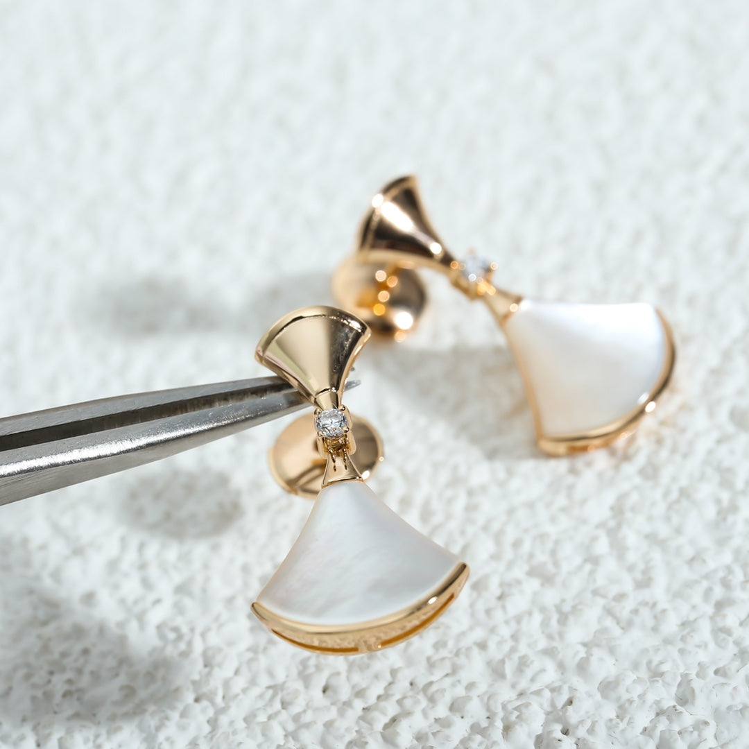 DREAM MOP ROSE GOLD EARRINGS