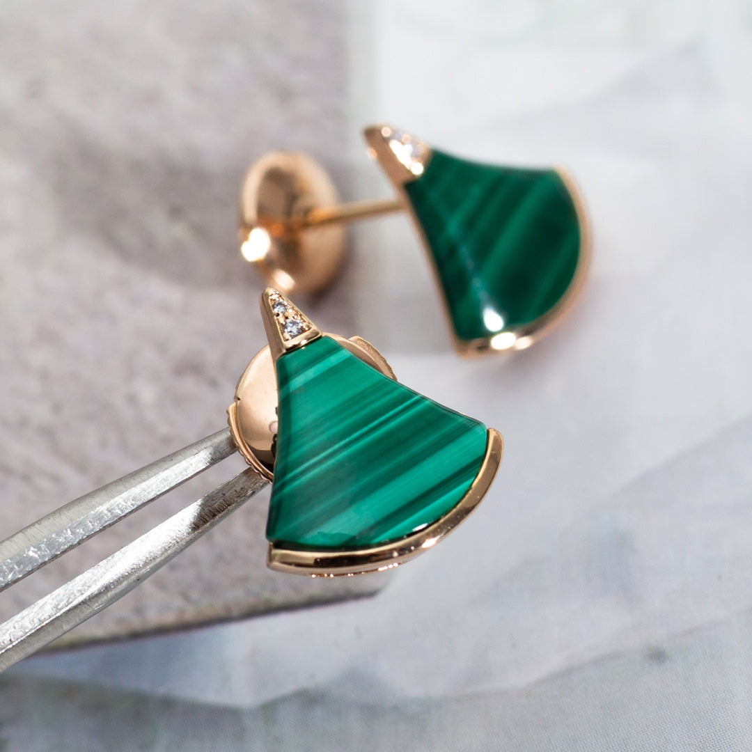 DIVAS DREAM EARRINGS ROSE GOLD