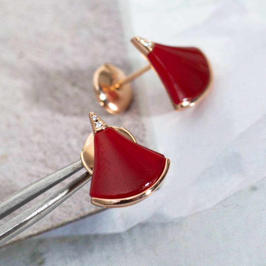DIVAS DREAM EARRINGS ROSE GOLD