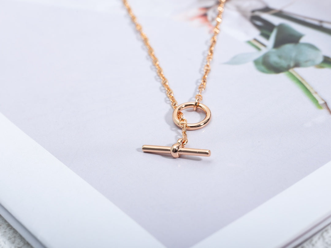 ECHAPPEE NECKLACE ROSE GOLD
