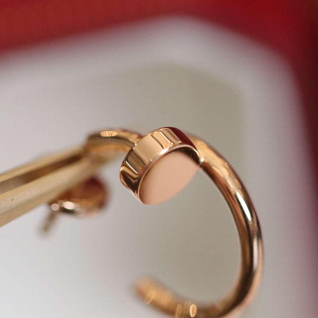 JUSTE EARRINGS ROSE GOLD