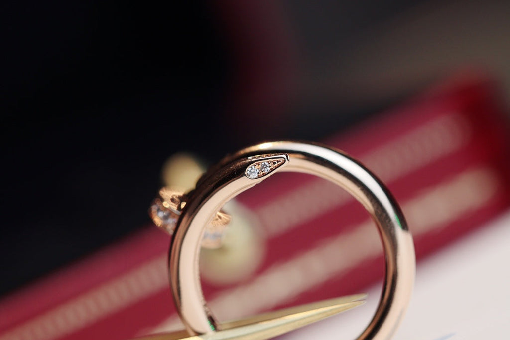 JUSTE RING 2.65MM ROSE GOLD DIAMOND