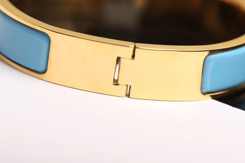 BRACELET H CLOUD BLUE OR DIAMANT