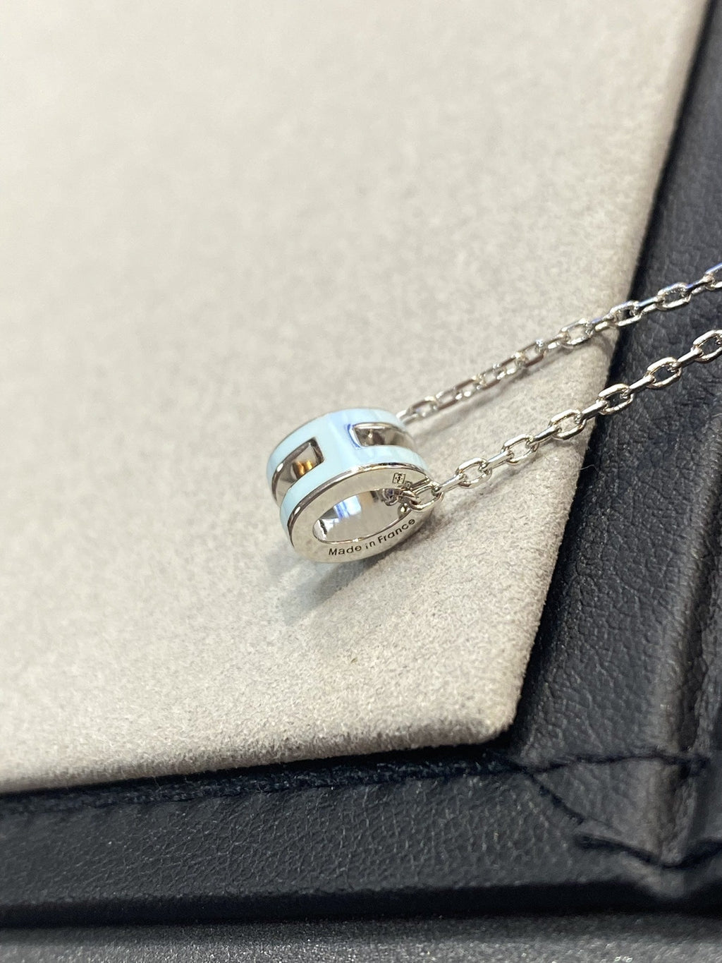 COLLIER POP H BLEU CLAIR