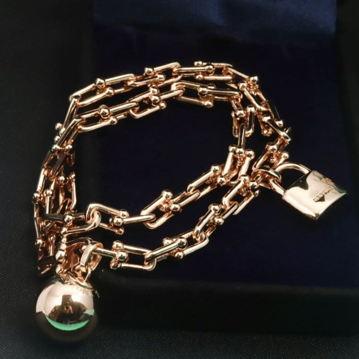 HARDWEAR WRAP ROSE GOLD BRACELET