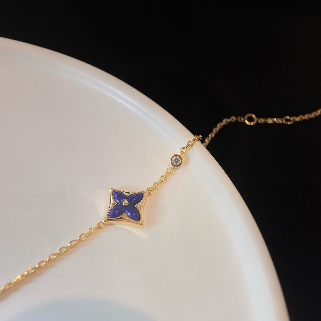 COLOR STAR ROSE GOLD DIAMOND BRACELET