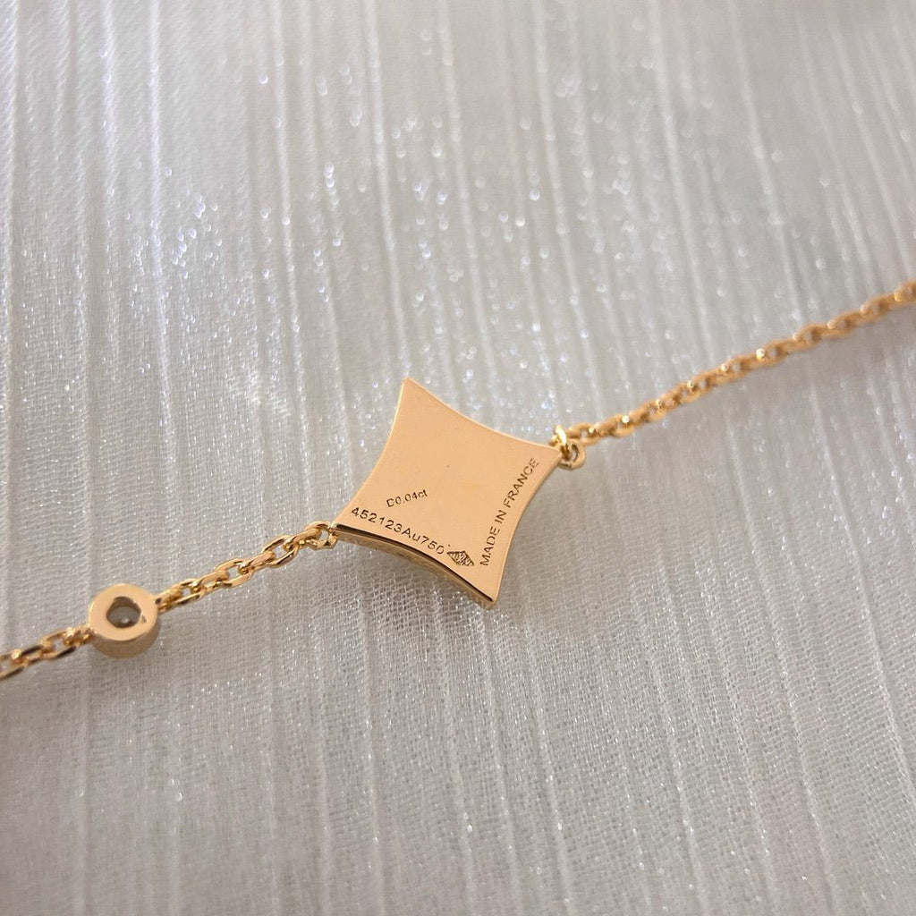 COLOR STAR ROSE GOLD DIAMOND BRACELET