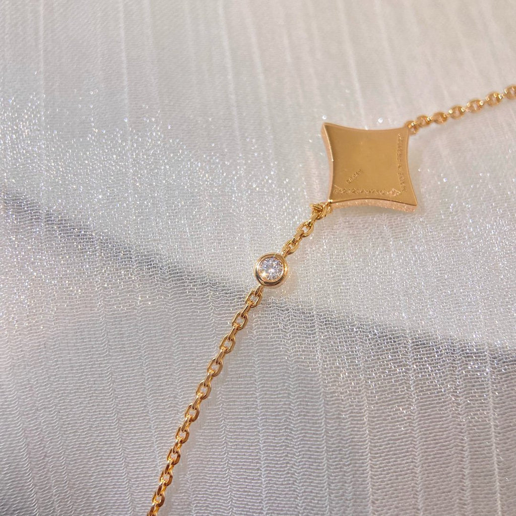 COLOR STAR ROSE GOLD DIAMOND BRACELET