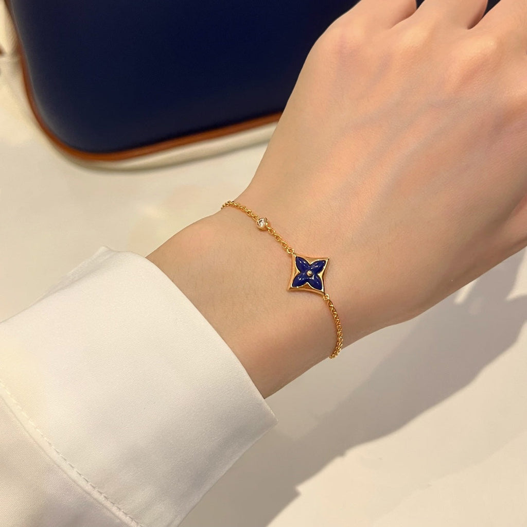 COLOR STAR ROSE GOLD DIAMOND BRACELET