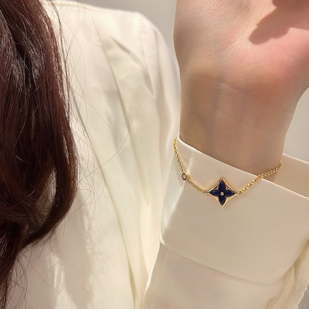 COLOR STAR ROSE GOLD DIAMOND BRACELET