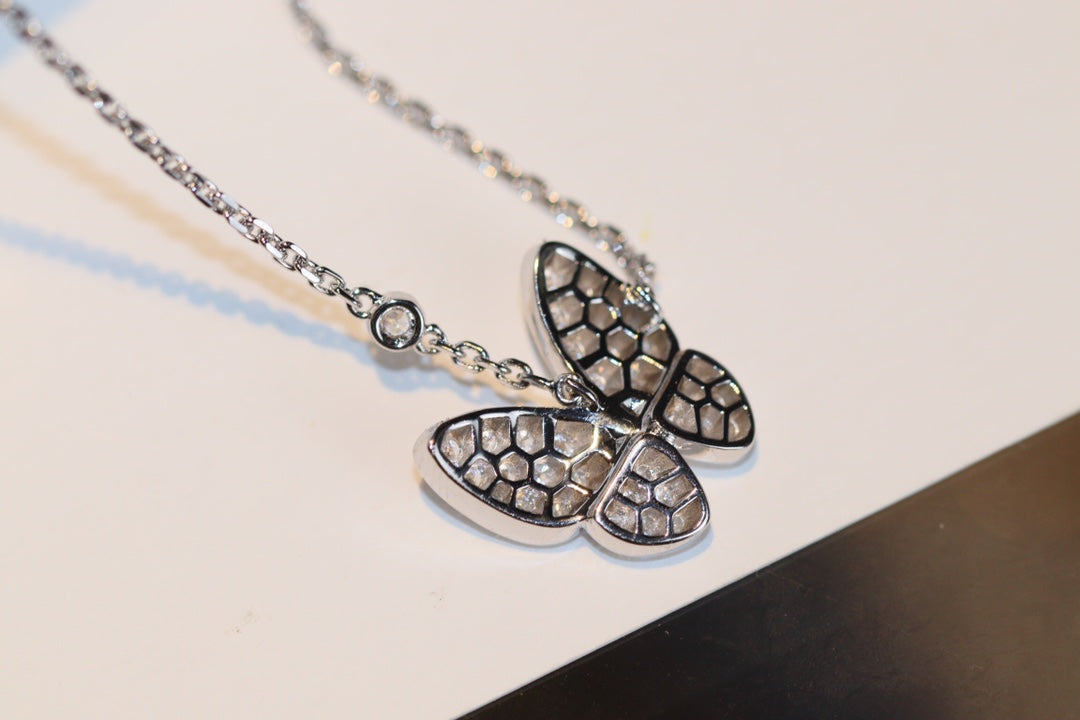 COLLIER PAPILLON DIAMANT