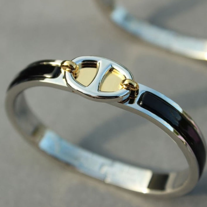 BRACELET ARGENT CLIC CHAÎNE