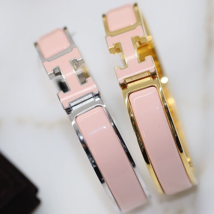 BRACELET H 12MM ROSE