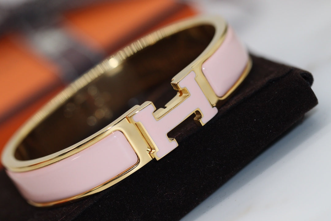 BRACELET H 12MM ROSE