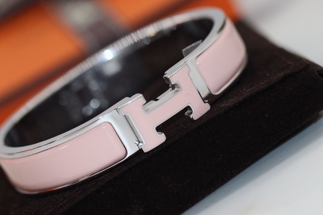 BRACELET H 12MM ROSE