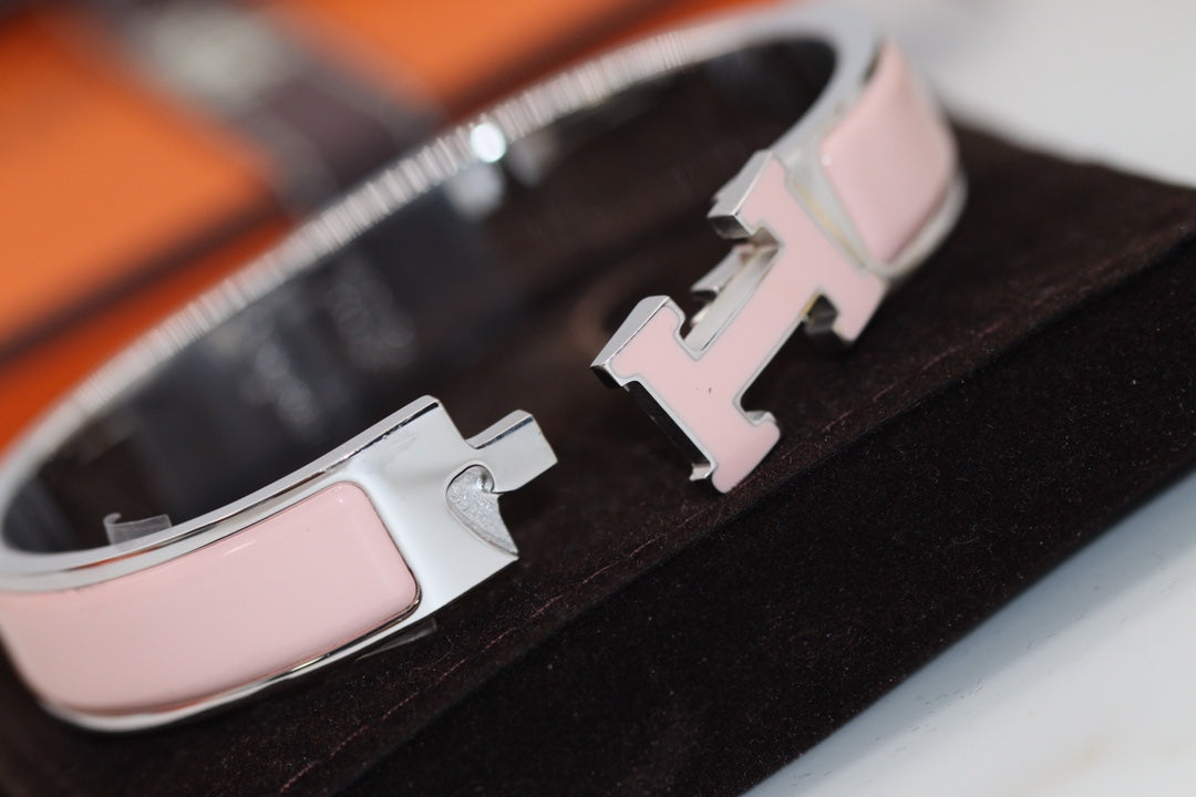 BRACELET H 12MM ROSE