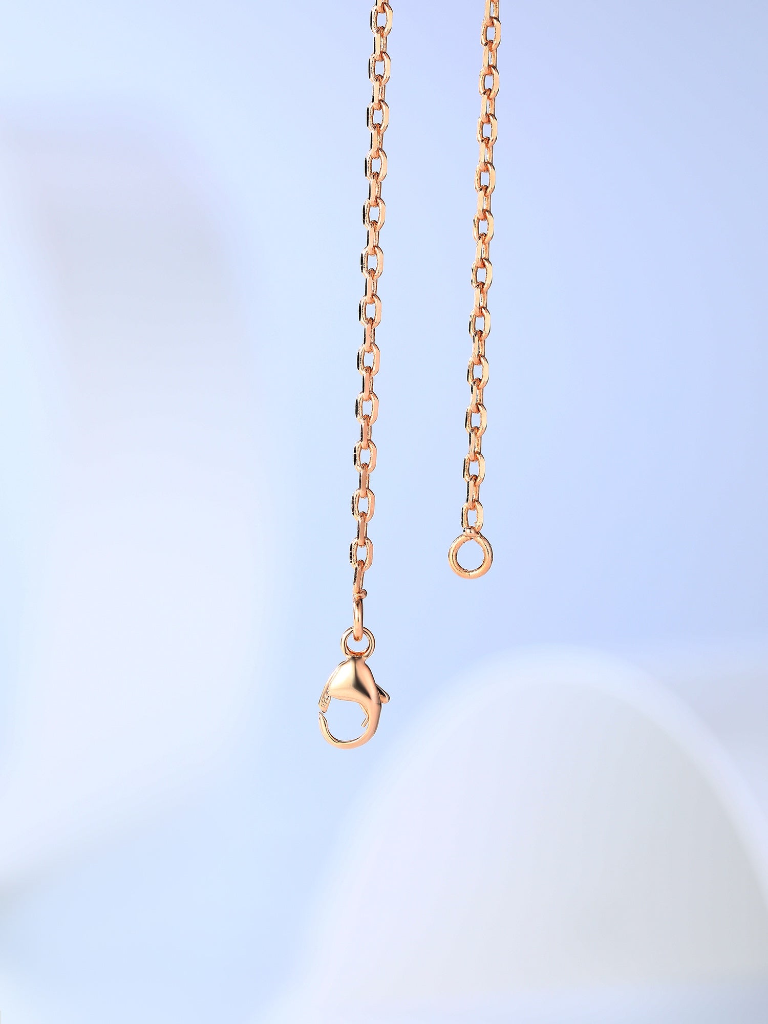 H CAGE ROSE GOLD NECKLACE