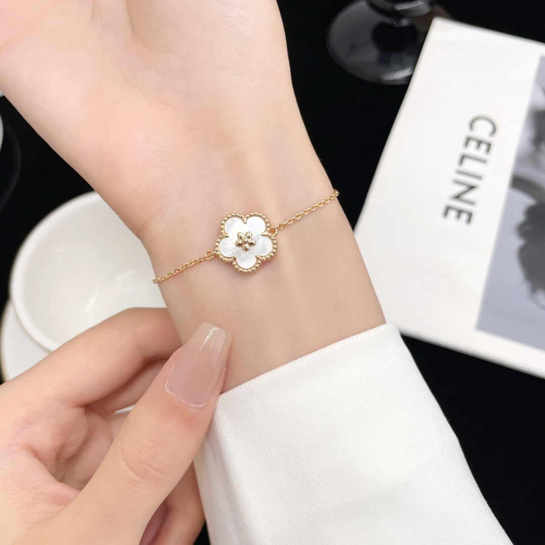LUCKY SPRING ROSE GOLD MOP BRACELET