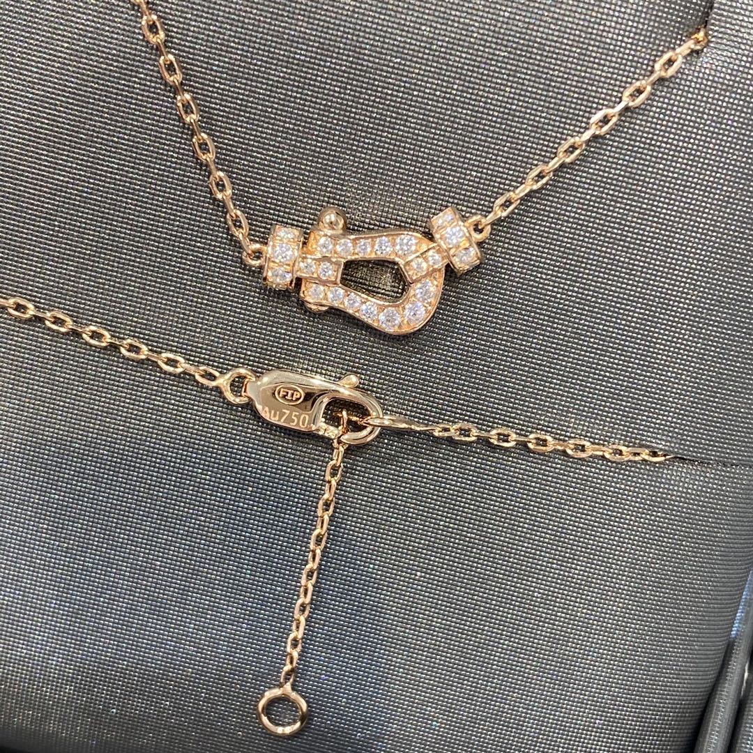 FORCE 10 DIAMOND ROSE GOLD NECKLACE MINI MODEL