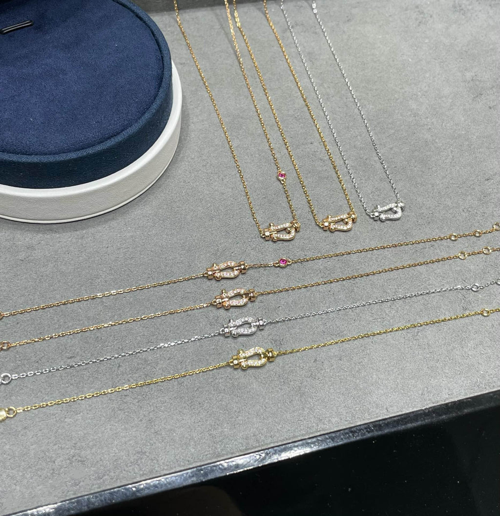 FORCE 10 DIAMOND ROSE GOLD NECKLACE