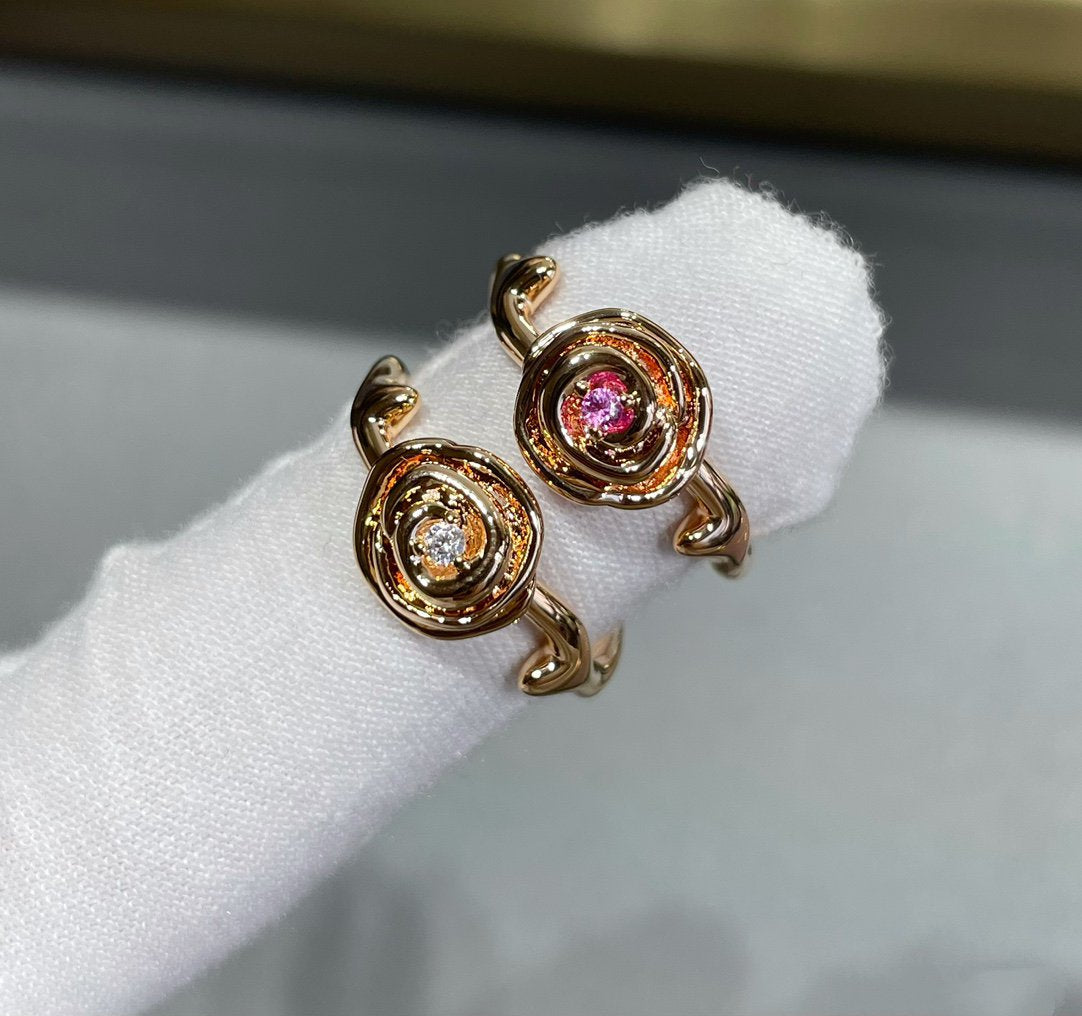 ROSE COUTRE ROSE GOLD DIAMOND RING