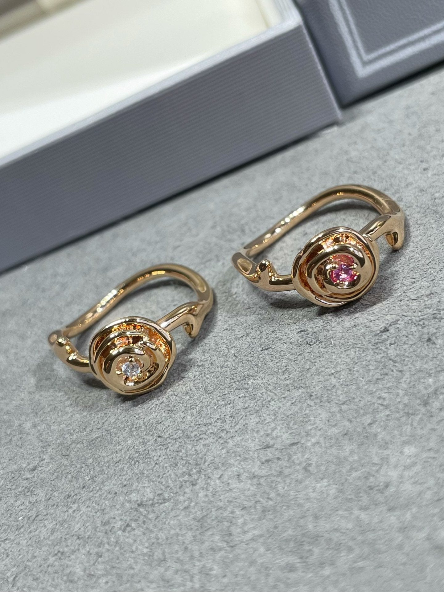 ROSE COUTRE ROSE GOLD DIAMOND RING