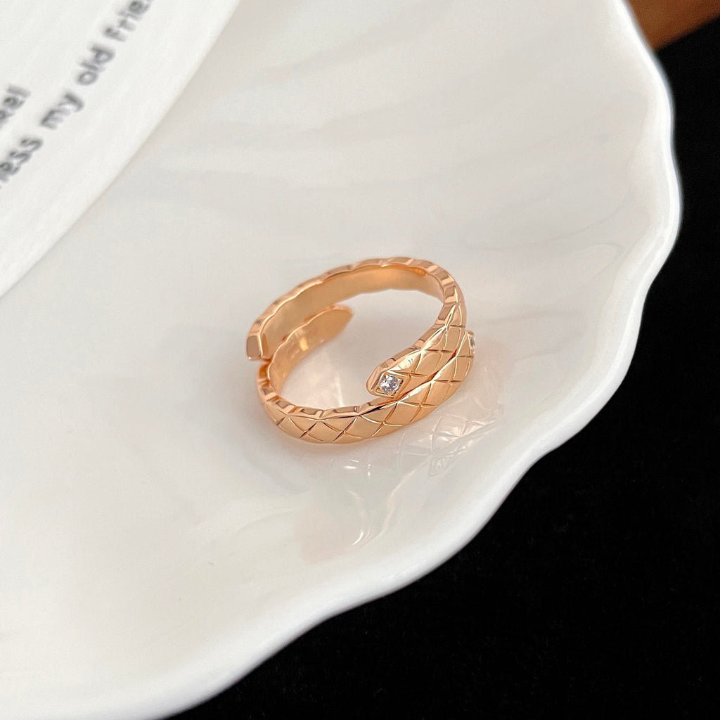 CRUSH TOI ET MOI RING ROSE GOLD