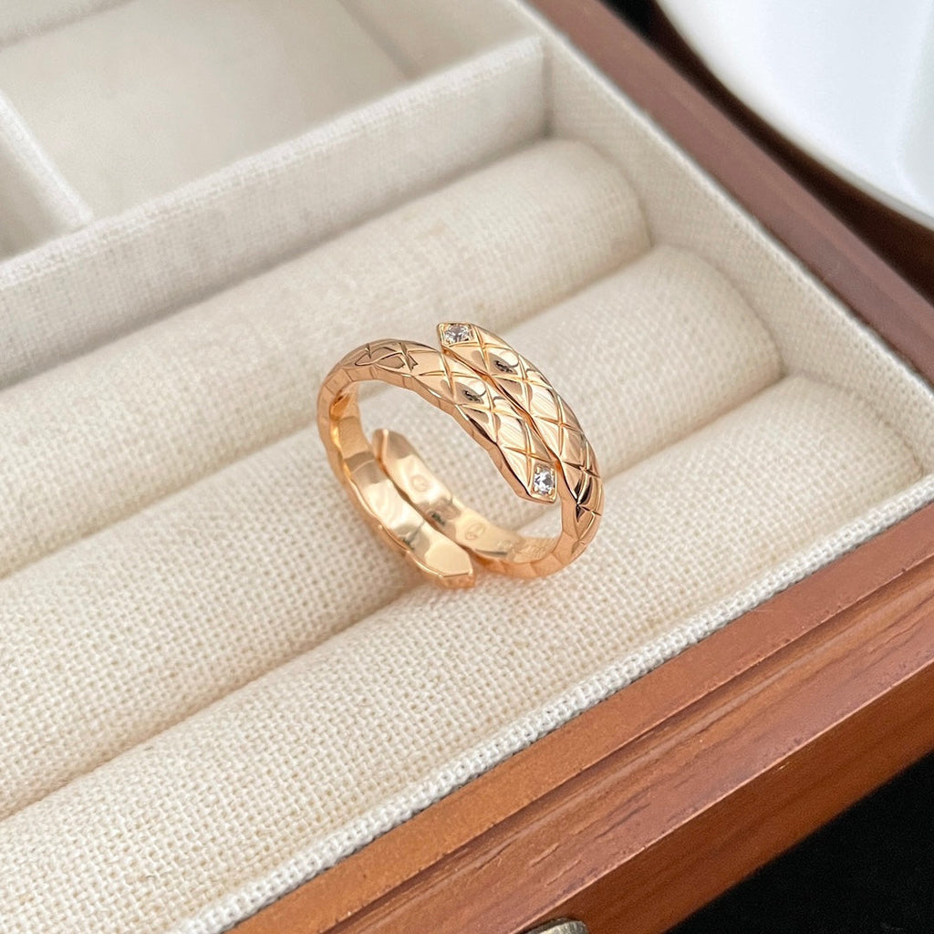 CRUSH TOI ET MOI RING ROSE GOLD
