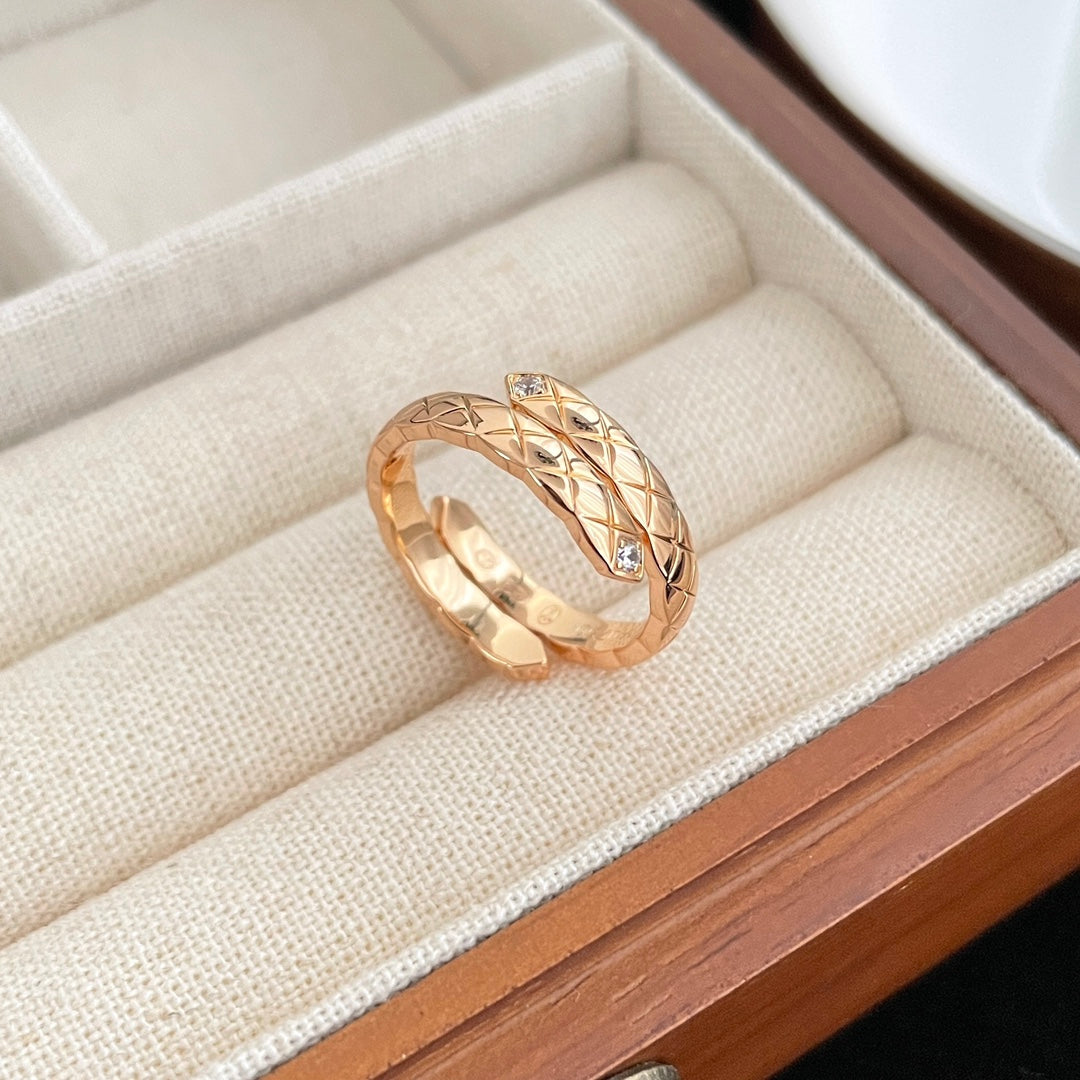 CRUSH TOI ET MOI RING ROSE GOLD