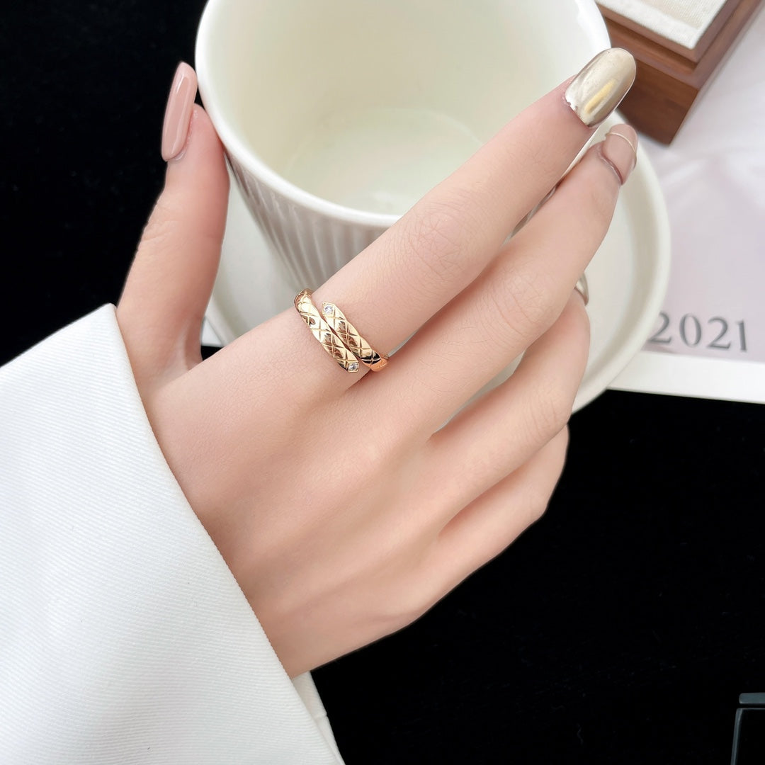 CRUSH TOI ET MOI RING ROSE GOLD