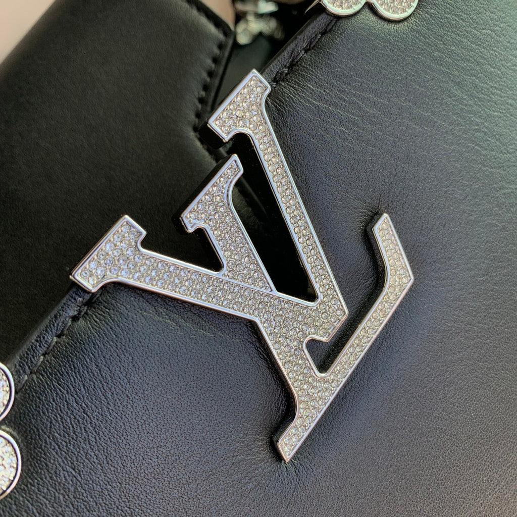 CAPUCINES BB 27 NOIR TAURILLON ARGENT QUINCAILLERIE