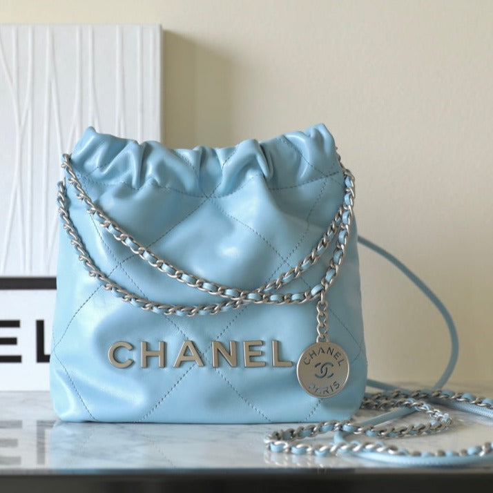 CC 22 ANTIBA SAC HOBO BLEU NUAGE 20CM 