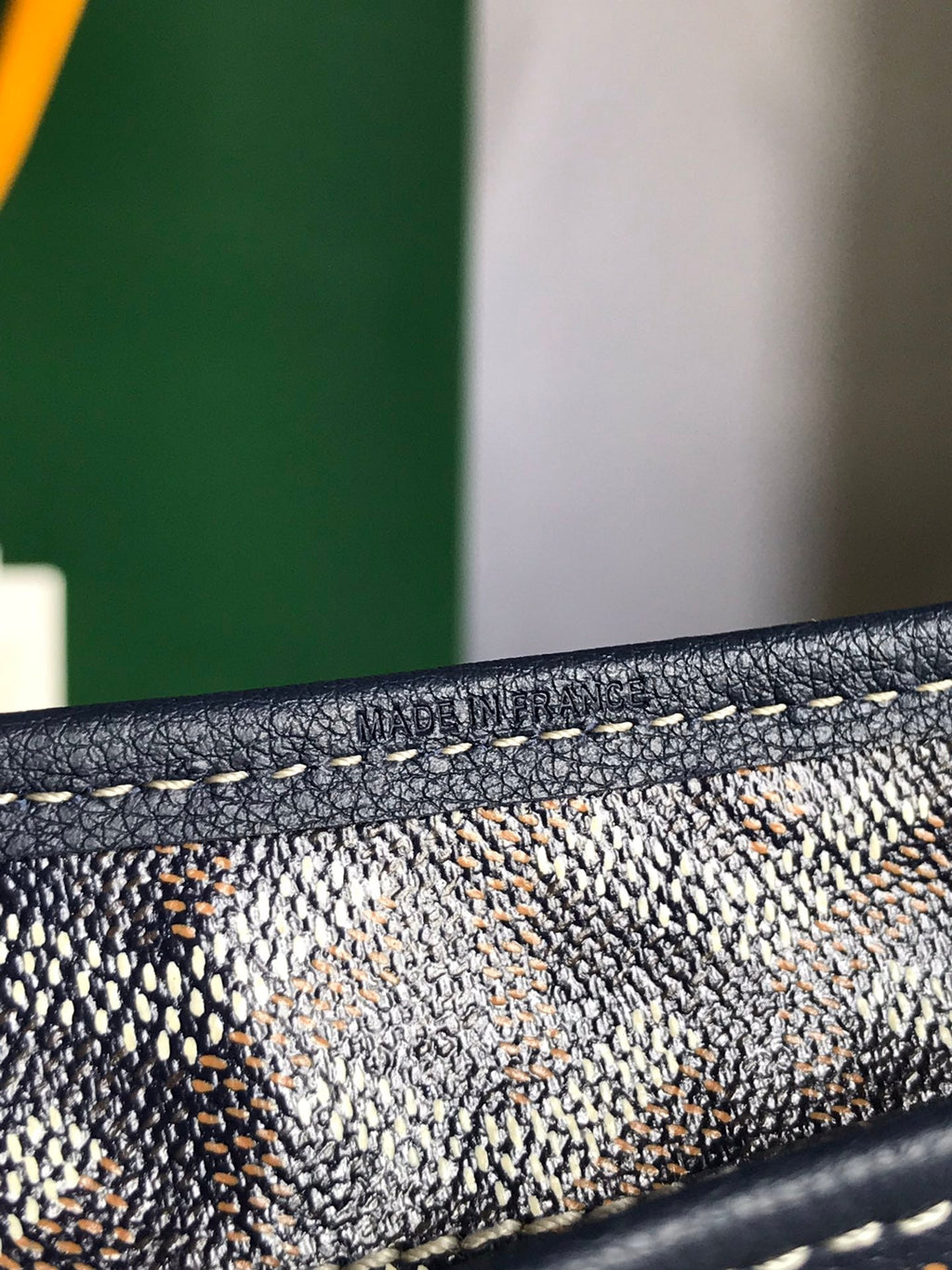 SAC HOBO BOHEME 42CM TOILE BLEU MARINE