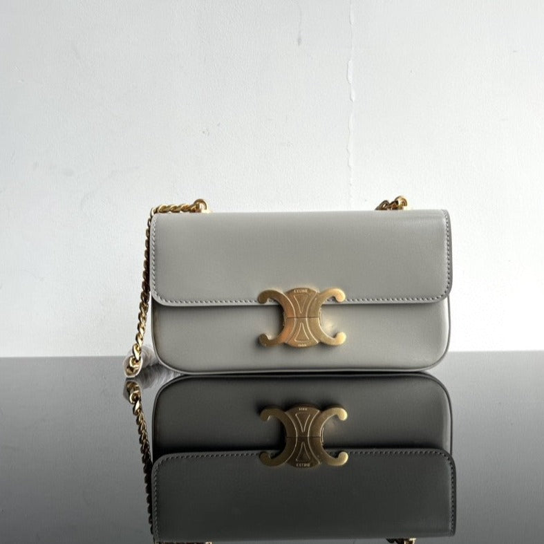 CLASSIQUE TRIOMPHE 20 CUIR DE VEAU GRIS