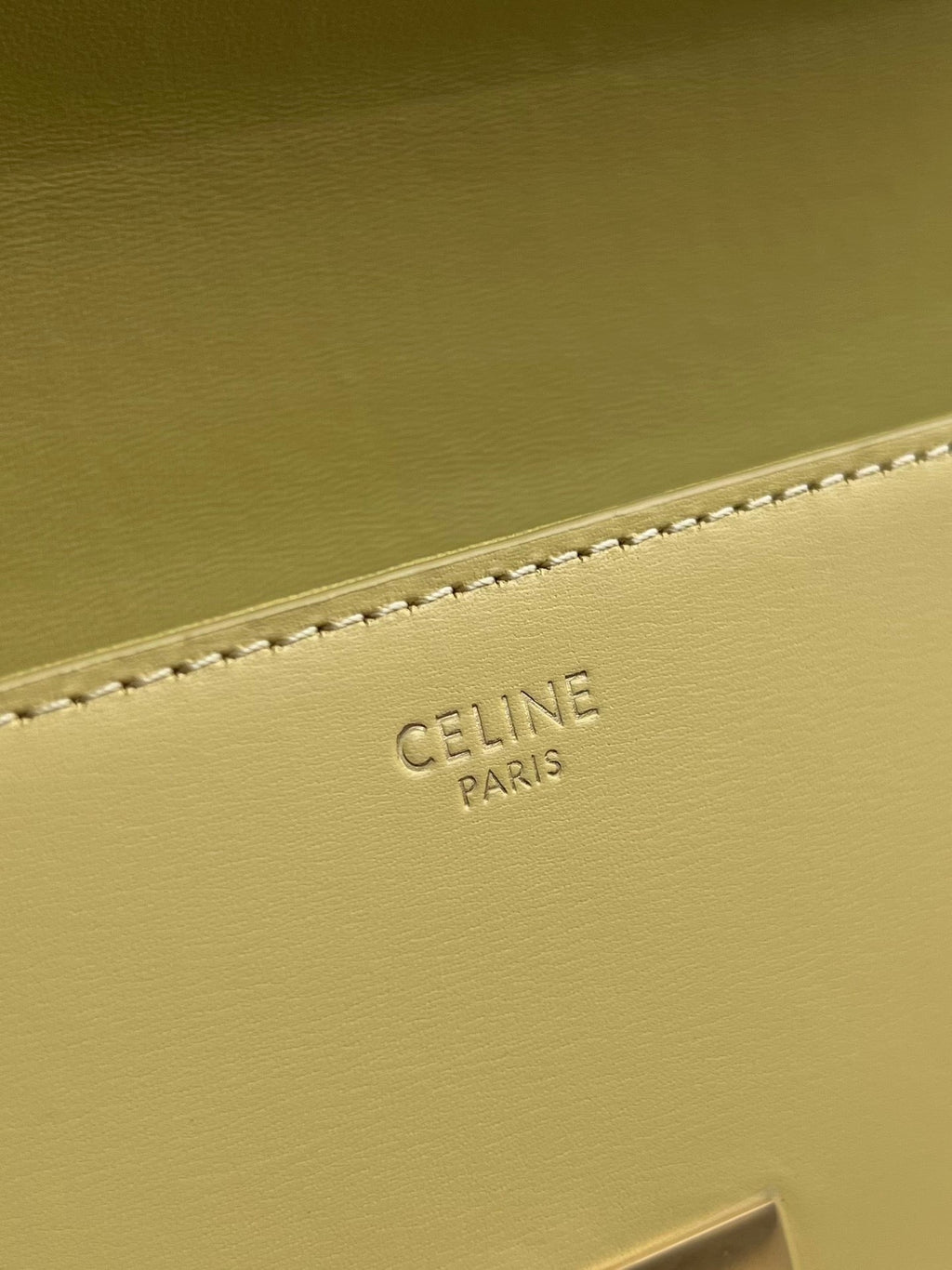 CLASSIQUE TRIOMPHE 20 CUIR DE VEAU JAUNE