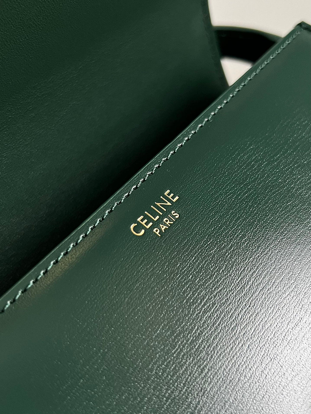 TEEN TRIOMPHE 18 CUIR DE VEAU VERT