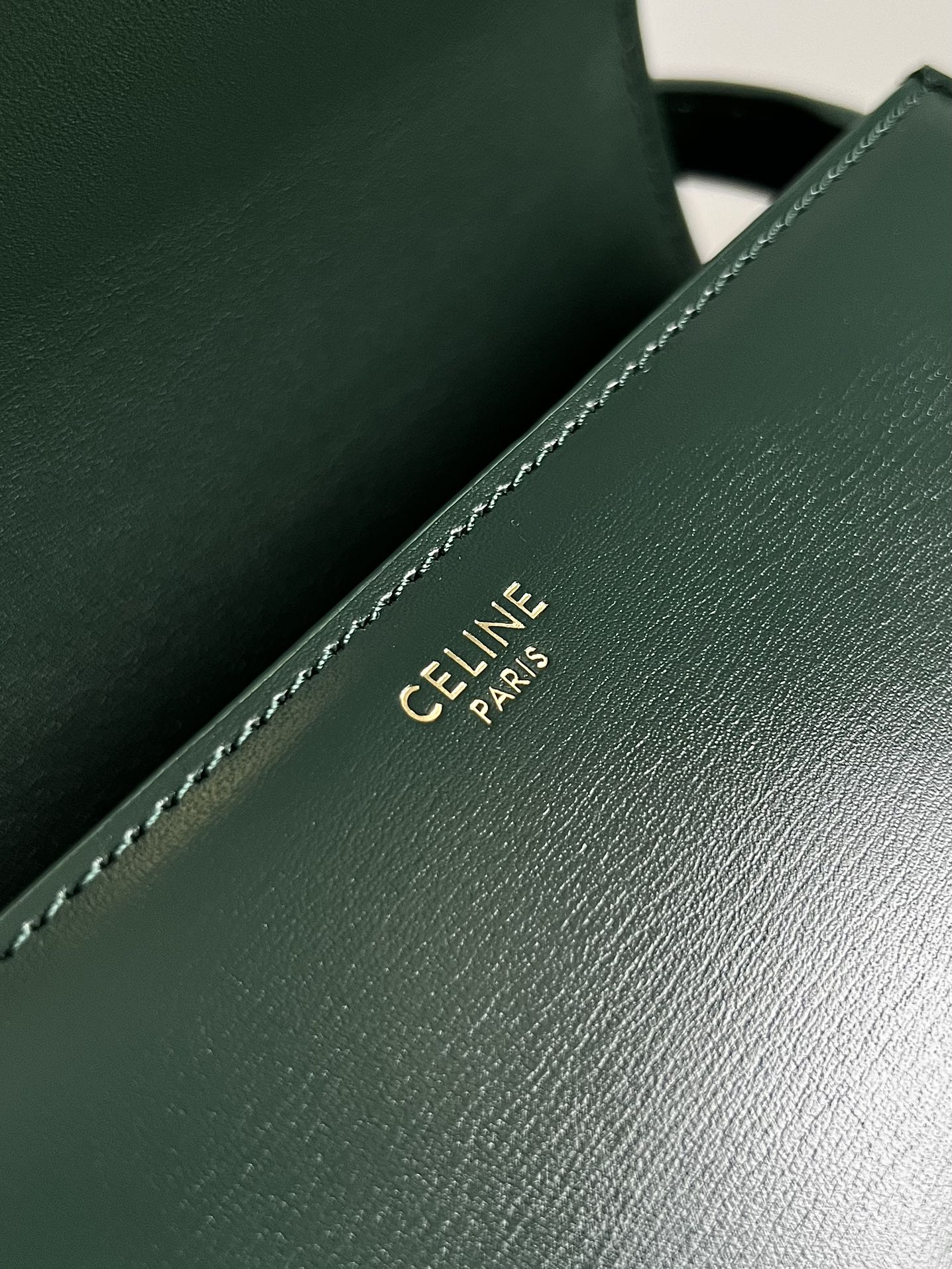 TEEN TRIOMPHE 18 CUIR DE VEAU VERT