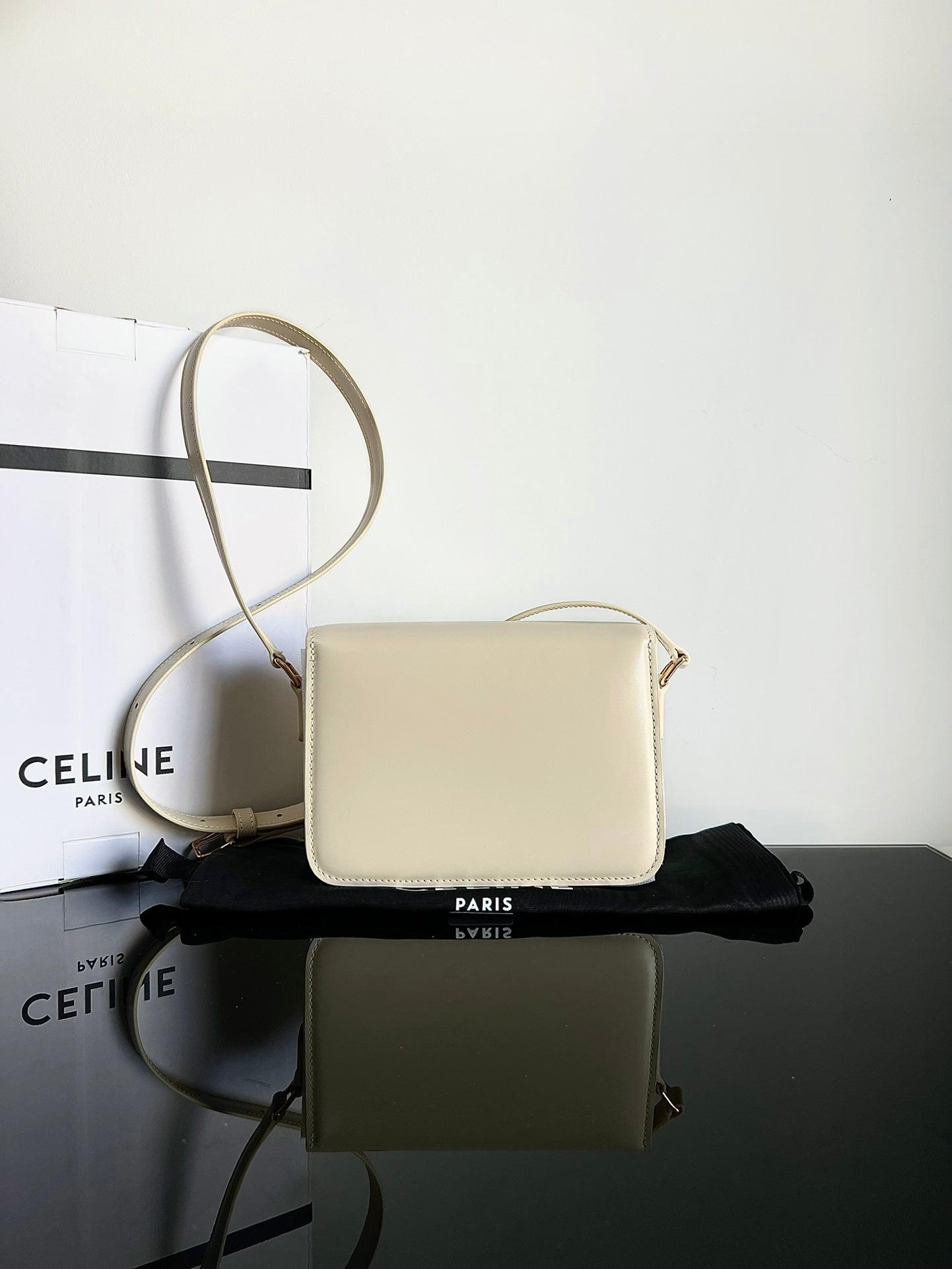 TEEN TRIOMPHE 18 CUIR DE VEAU CRÈME