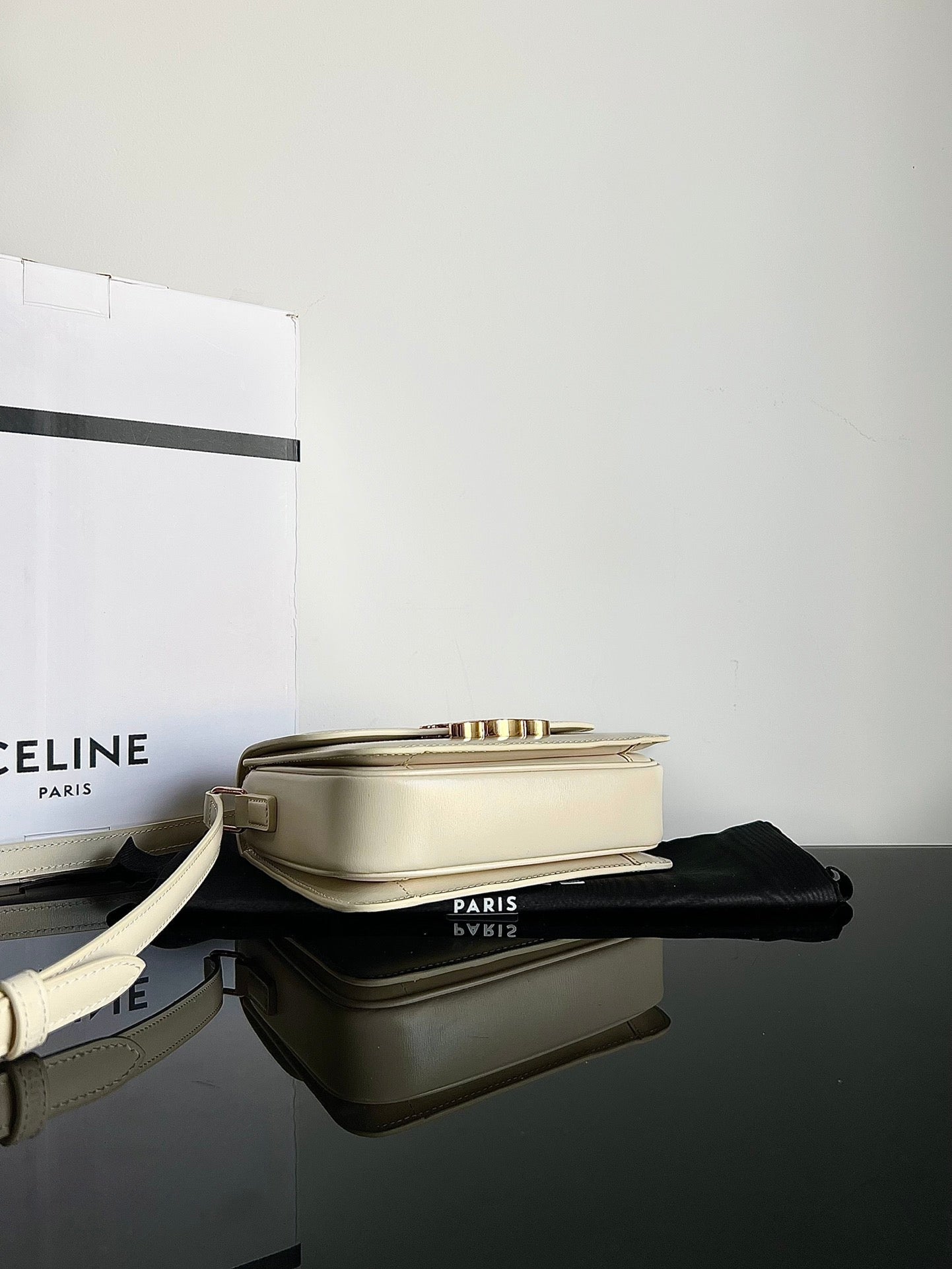 TEEN TRIOMPHE 18 CUIR DE VEAU CRÈME