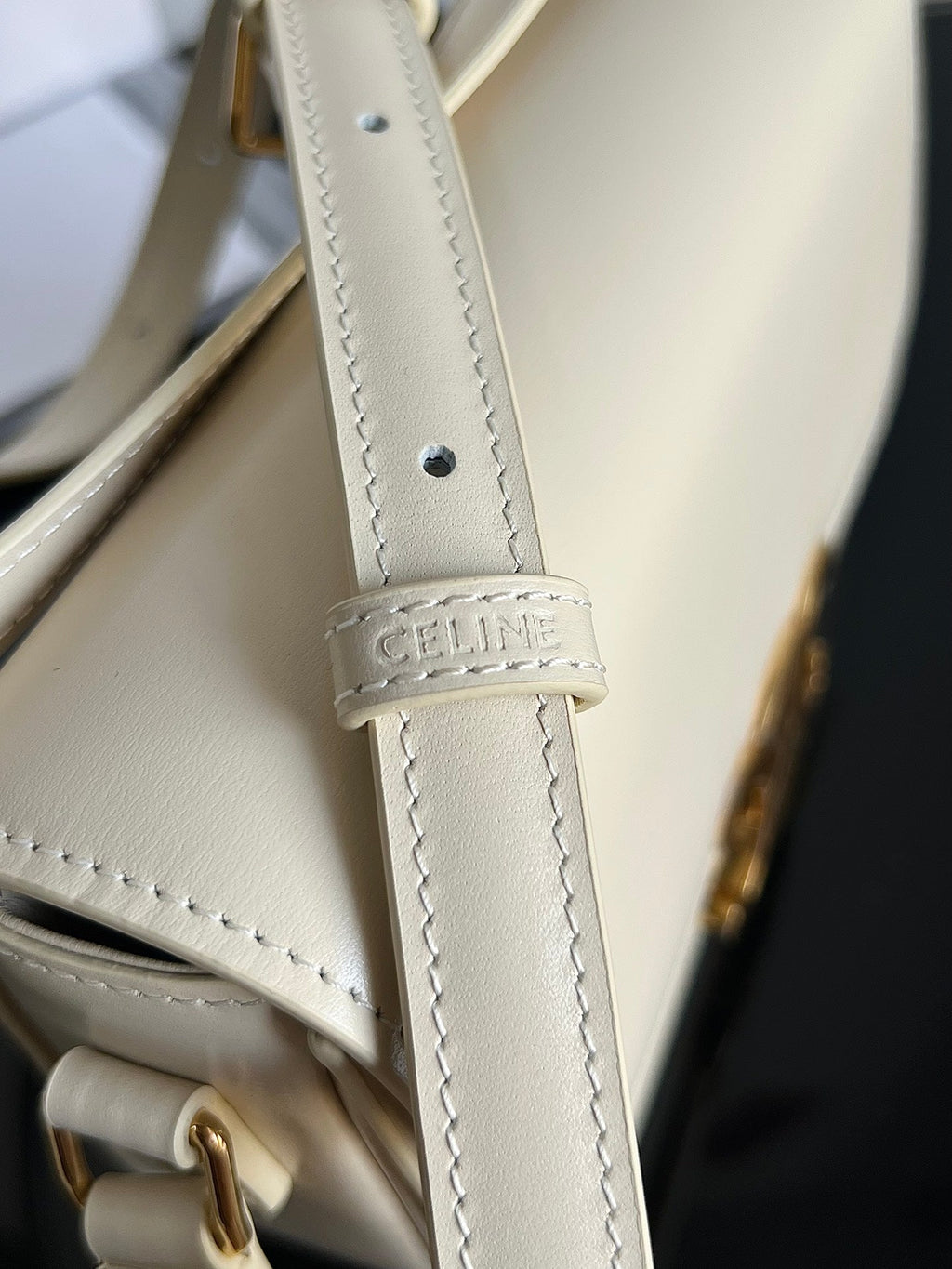 TEEN TRIOMPHE 18 CUIR DE VEAU CRÈME