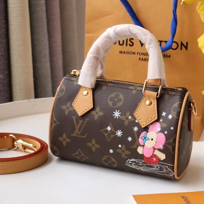 VIVIENNE 16 NANO SPEEDY TOILE MONOGRAMME