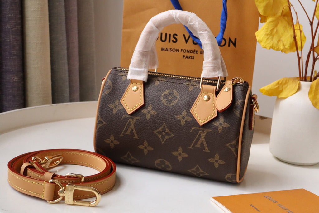 VIVIENNE 16 NANO SPEEDY TOILE MONOGRAMME