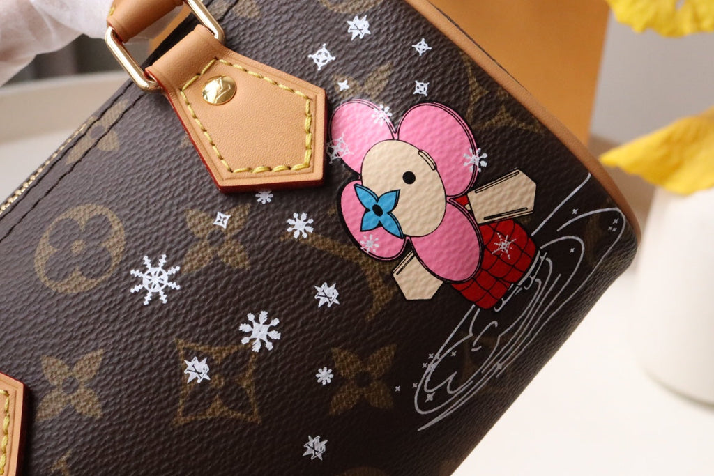 VIVIENNE 16 NANO SPEEDY TOILE MONOGRAMME