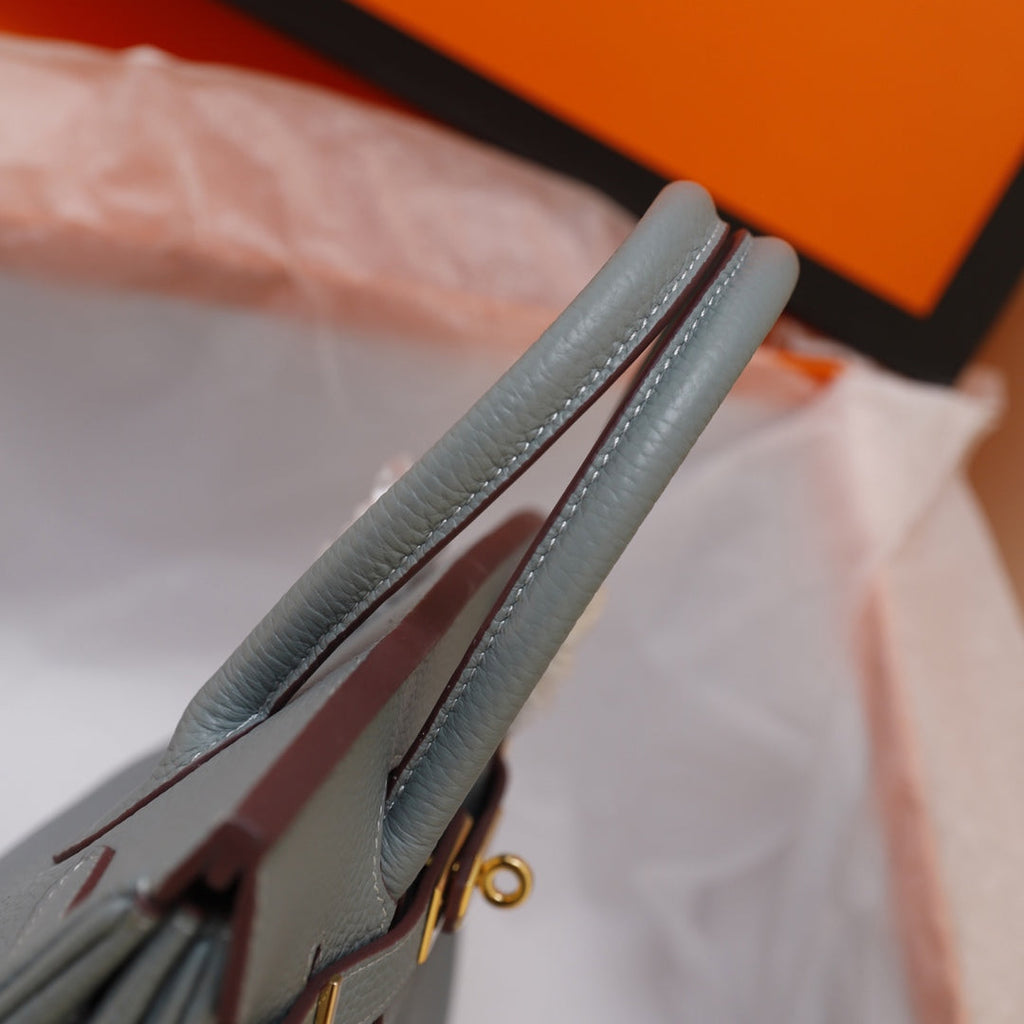 SAC HM BIRKIN 35 GRIS TEMPÉRÉ TOGO QUINCAILLERIE OR