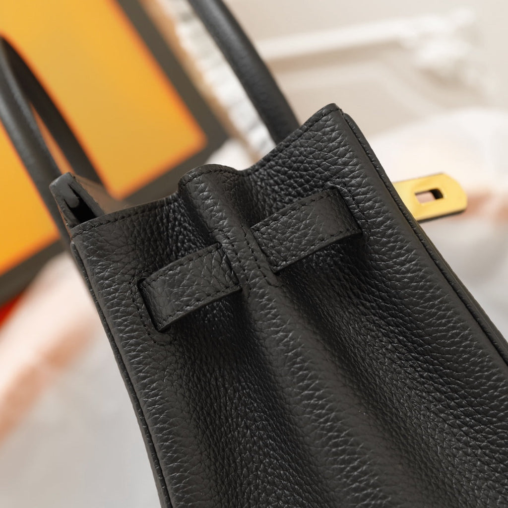 HM バーキン 35 ブラック トゴ ゴールド金具