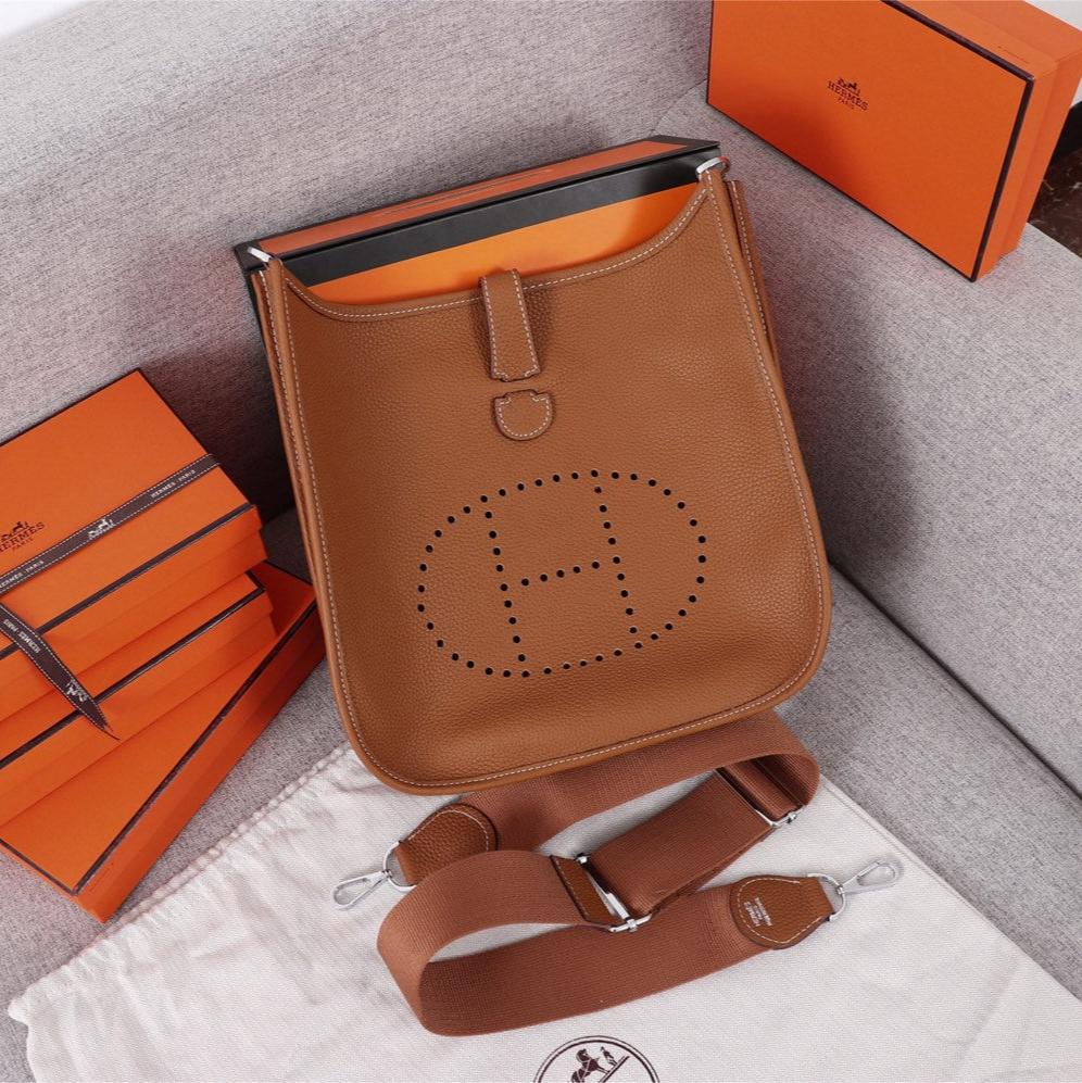 SAC HM EVELYNE 28 RUSSET TOGO