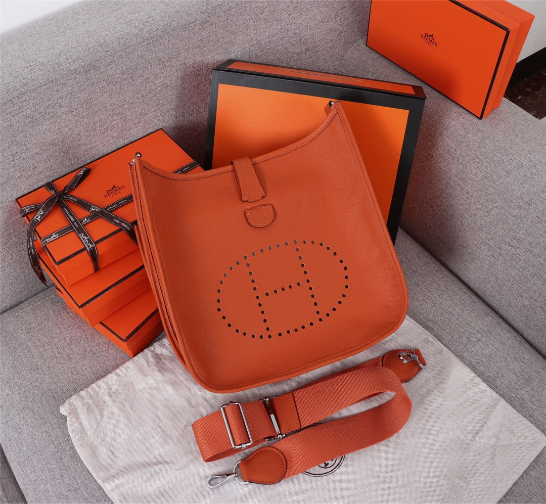 SAC HM EVELYNE 28 ROUGE ORANGE TOGO