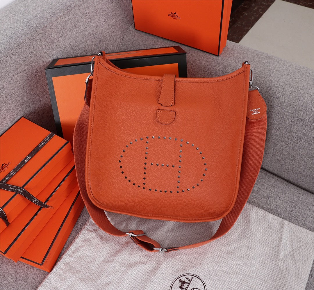 SAC HM EVELYNE 28 ROUGE ORANGE TOGO
