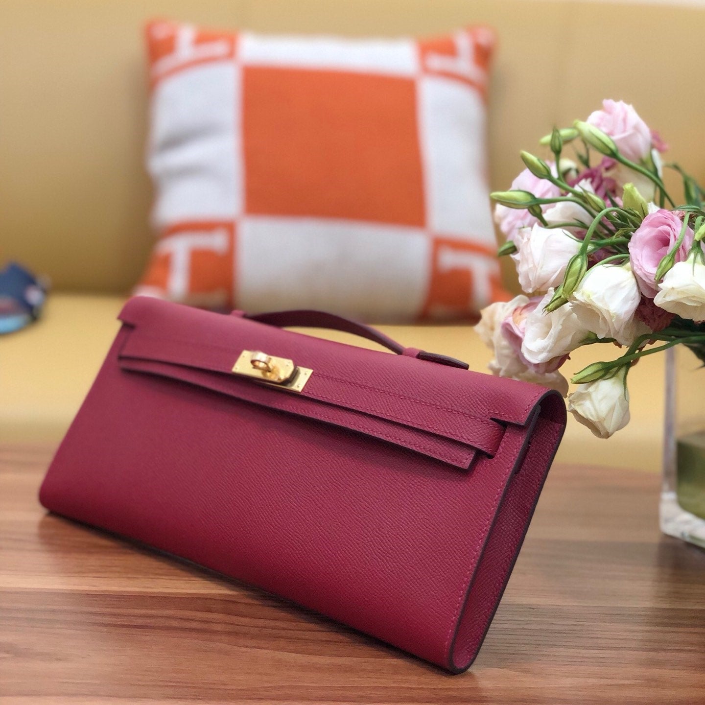 HM ケリーカット 31cm ブリックスイフトレザー GHW